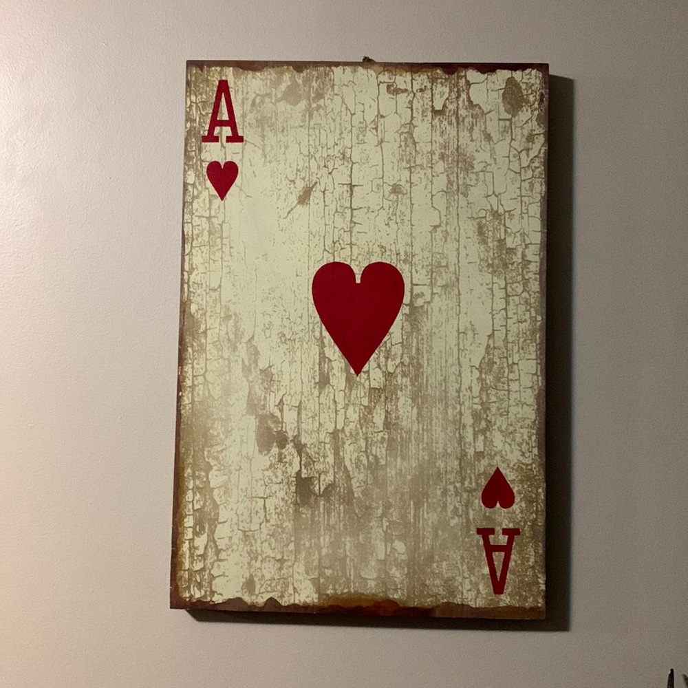 Ace of hearts ♥️ frame
